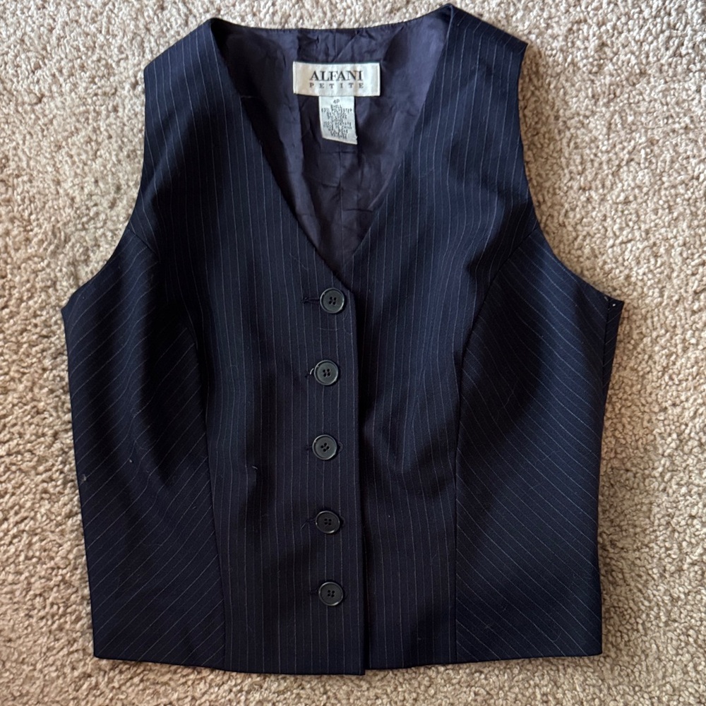 Alfani Petite Vest